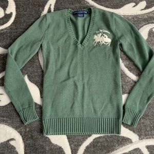 Polo by Ralph Lauren v neck sweater XS